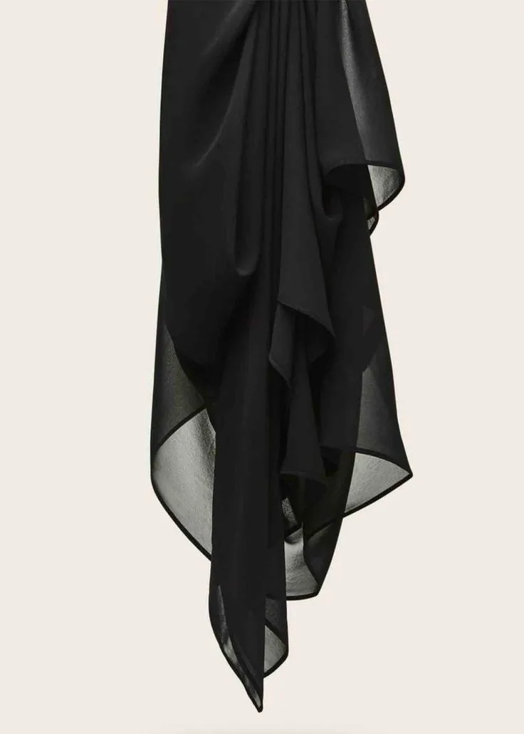 Hijeb Chiffon Noir